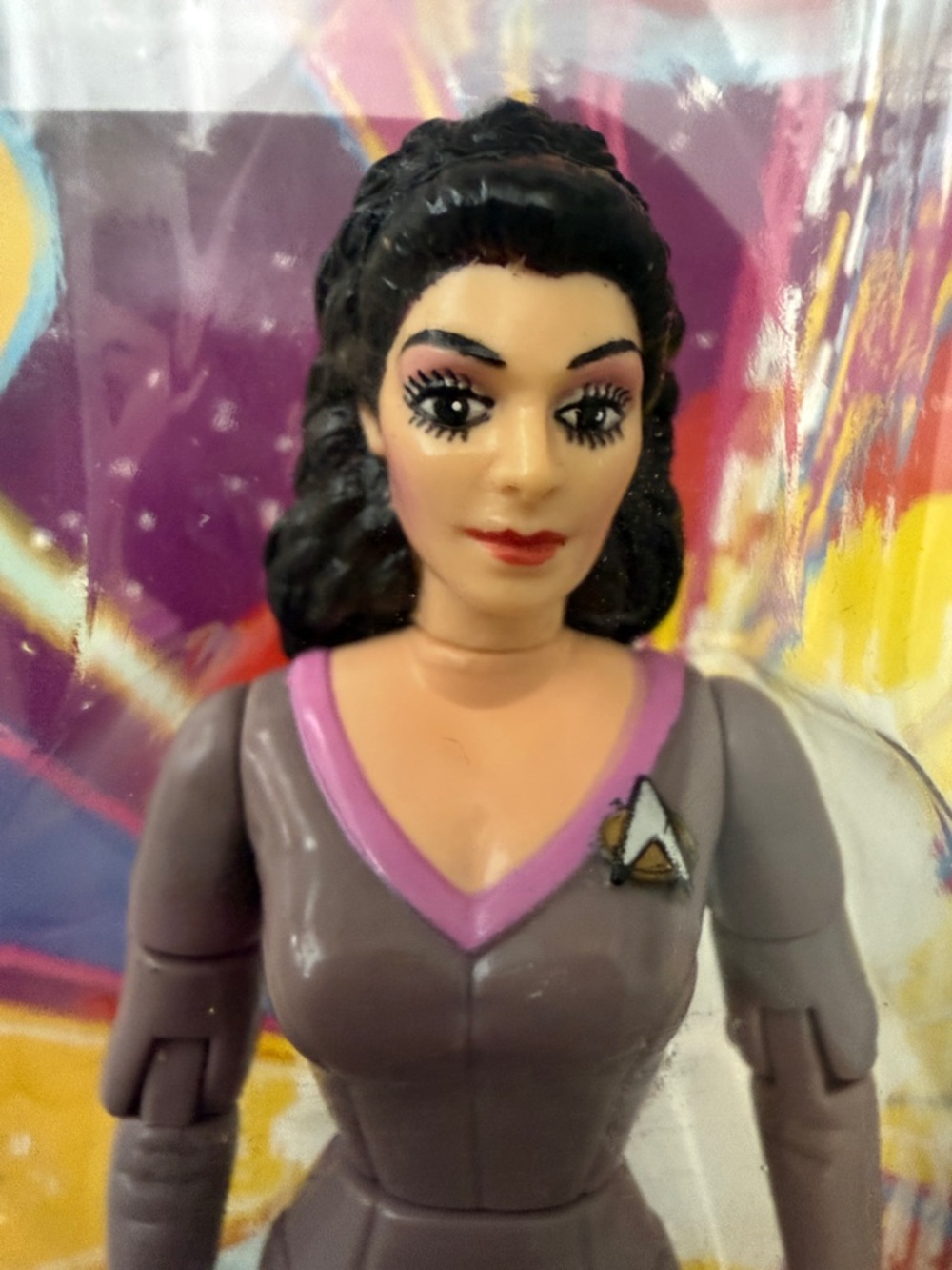 1992 Star Trek TNG Lt Commander Deanna Troi Counselor Action Figure by Playmates